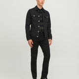JACK & JONES JJEGINGHAM twill shirt in crockery - Image 4