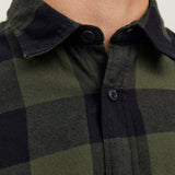 JACK & JONES JJEGINGHAM twill shirt in crockery - Image 6