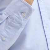 JACK & JONES JJEHARVEY oxford shirt - chambray blue regular fit