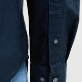 JACK & JONES JJEHARVEY oxford shirt - sky captain regular fit