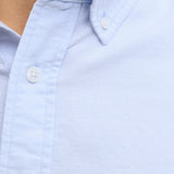 JACK & JONES JJEHARVEY oxford shirt - chambray blue regular fit