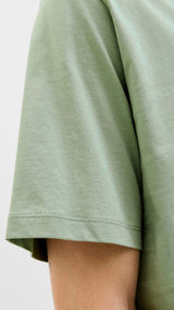 JACK & JONES JJELOGO tee o-neck col in iceberg green - Image 6