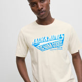 JACK & JONES JJELOGO tee o-neck col in antique white - Image 7