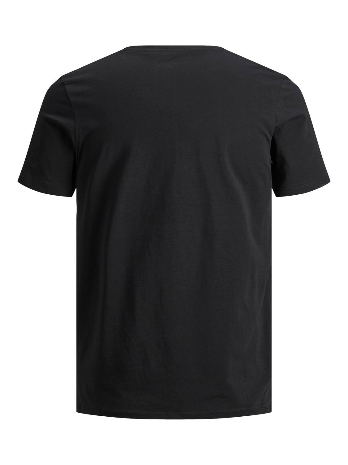 JACK & JONES JJEORGANIC basic tee o-neck in coriander - Image 4