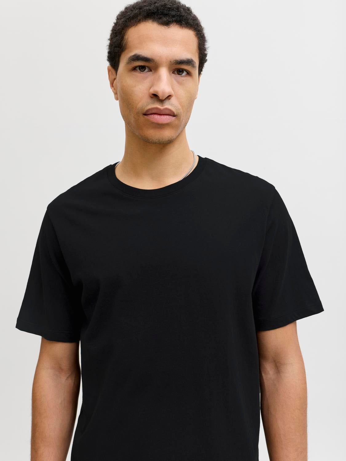 JACK & JONES JJEORGANIC basic tee o-neck in coriander - Image 8
