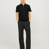 JACK & JONES JJEPAULOS polo in black - Image 5
