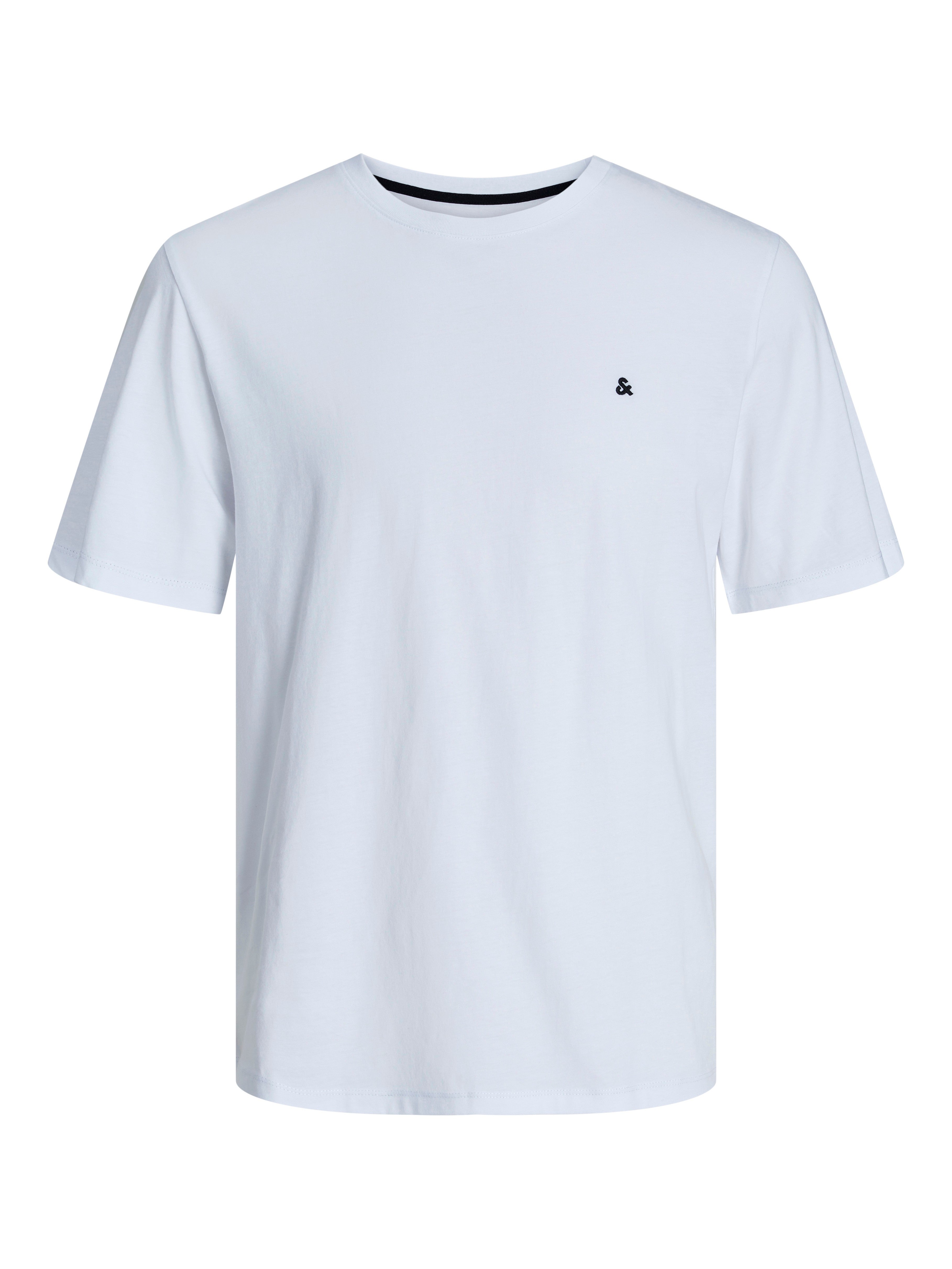 JACK & JONES JJEPAULOS tee crew neck in white - Image 3