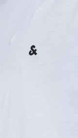 JACK & JONES JJEPAULOS tee crew neck in white - Image 5