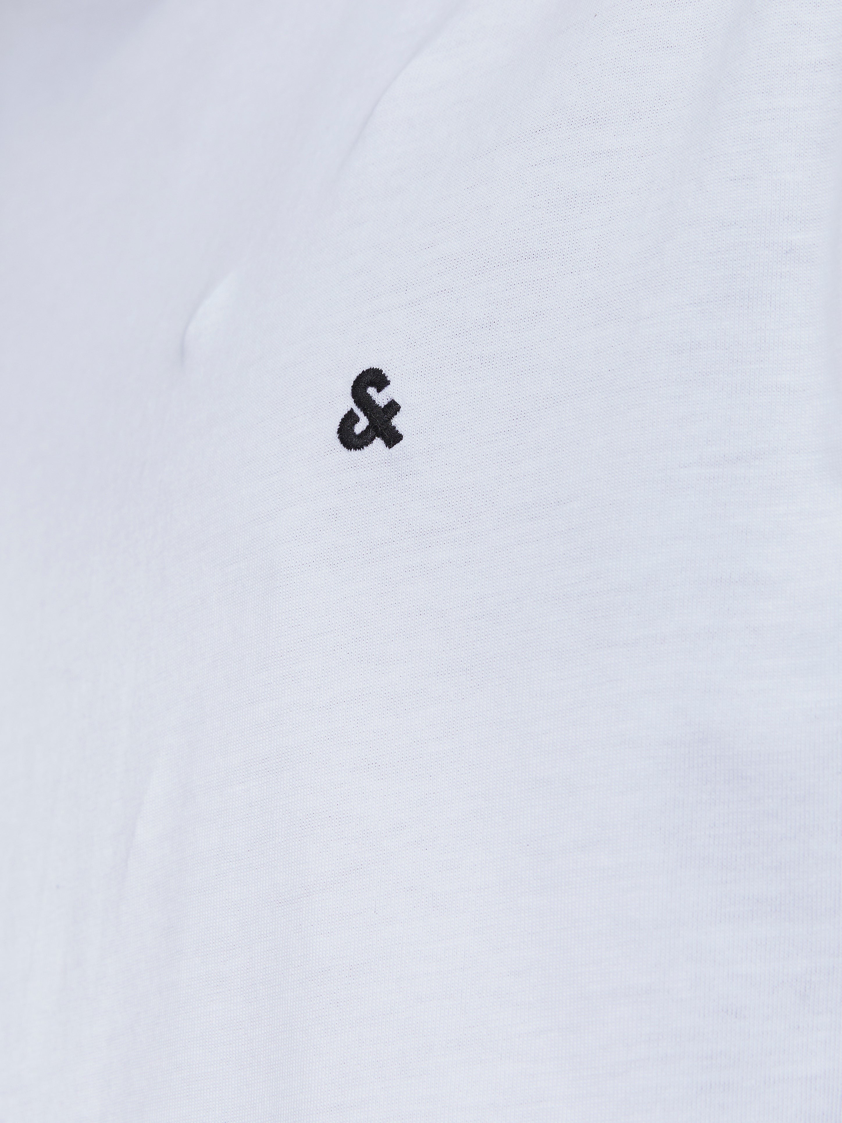 JACK & JONES JJEPAULOS tee crew neck in white - Image 5