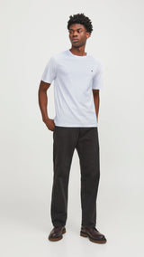 JACK & JONES JJEPAULOS tee crew neck in white - Image 4