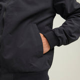 JACK & JONES JJERUSH hood bomber in black - Image 7