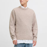 JACK & JONES JJESOHO ollie knit crew neck - atmosphere