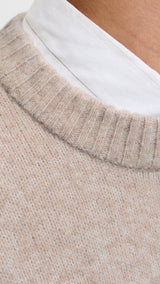 JACK & JONES JJESOHO ollie knit crew neck - atmosphere