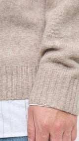 JACK & JONES JJESOHO ollie knit crew neck - atmosphere
