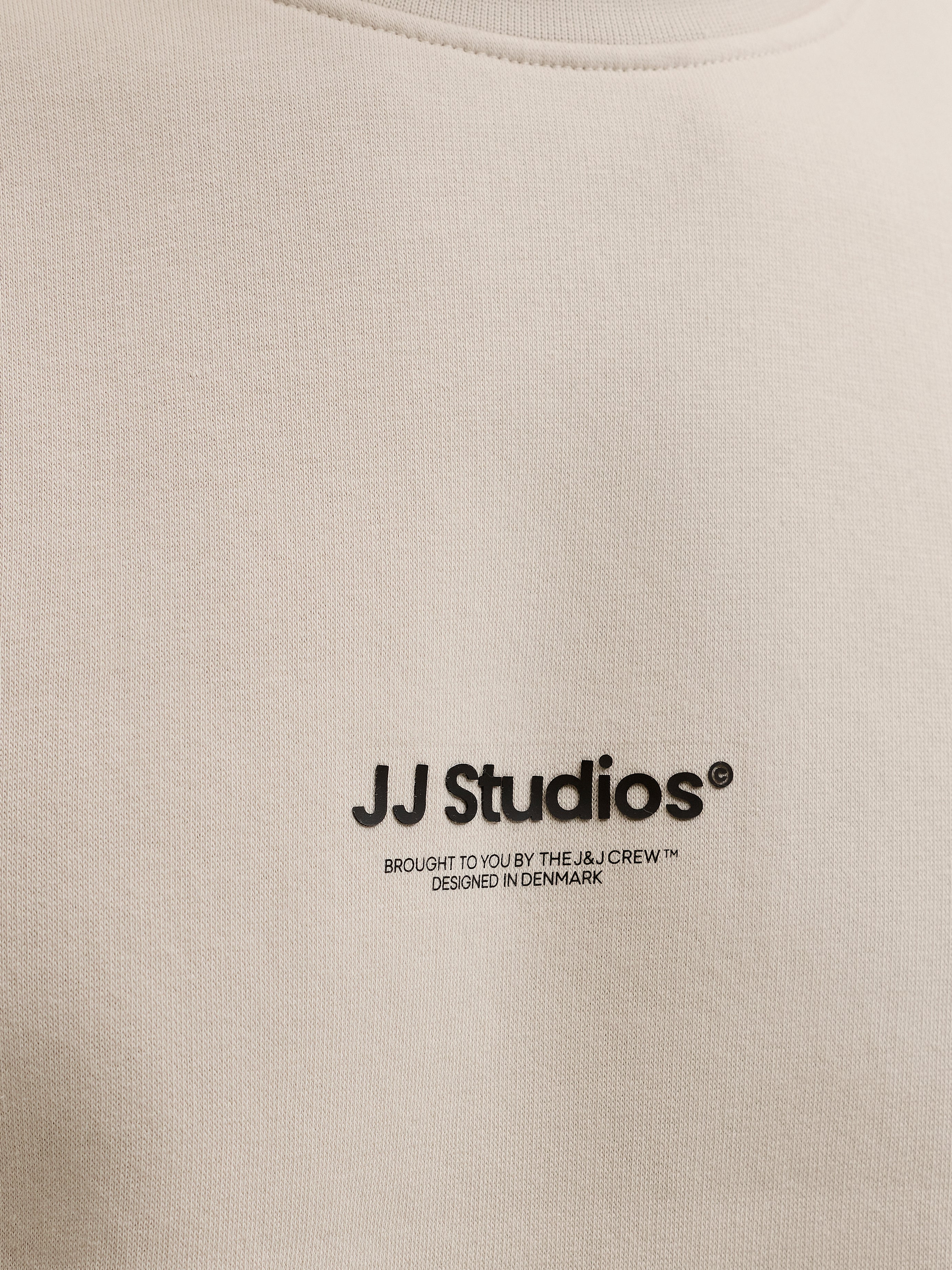 JACK & JONES JJESOHO sweat crew neck - moonbeam