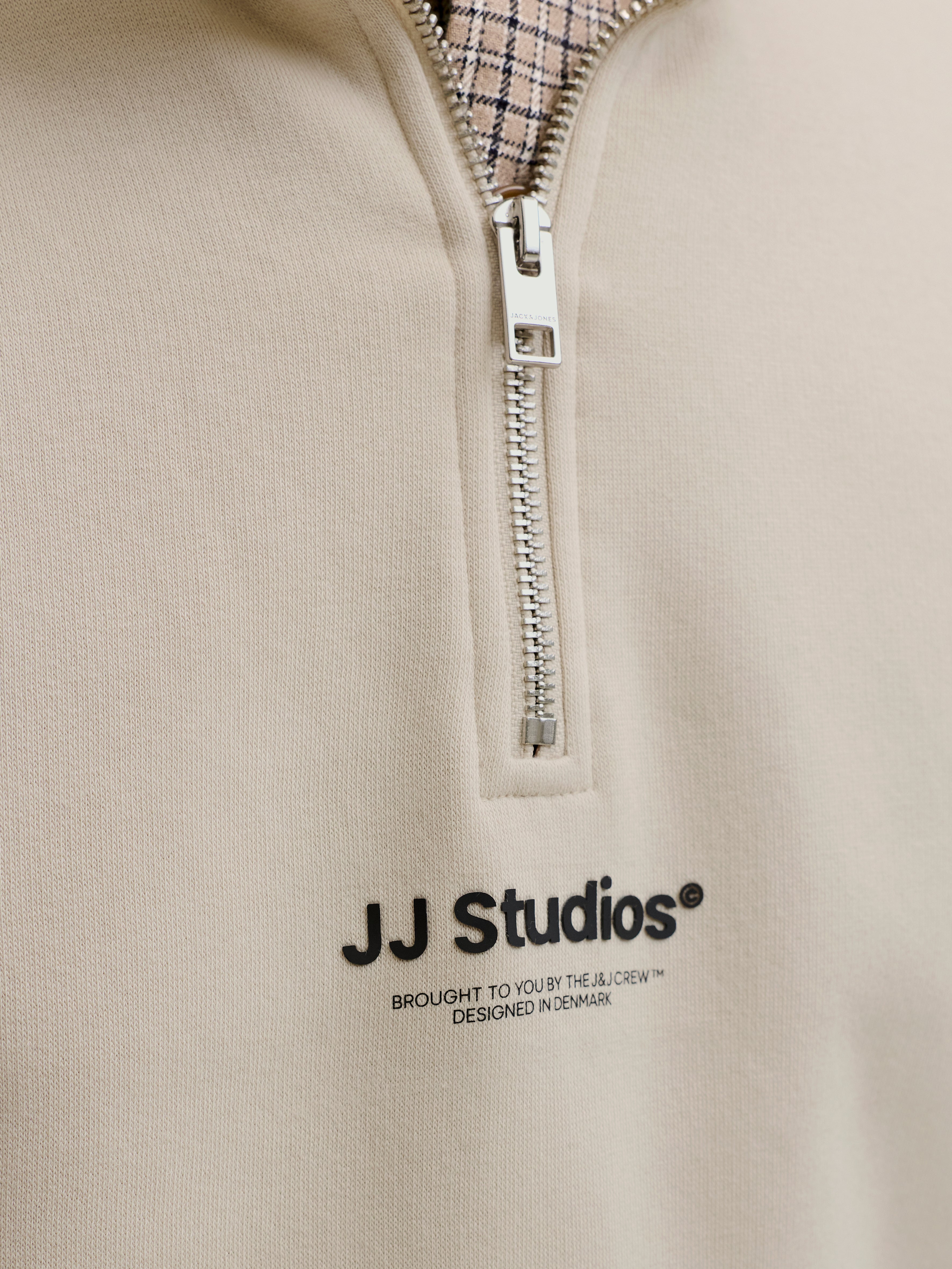 JACK & JONES JJESOHO sweat quarter zip - delicioso
