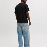 JACK & JONES JJESOHO tee crew neck in black - Image 2