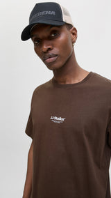 JACK & JONES JJESOHO tee crew neck in delicioso - Image 7