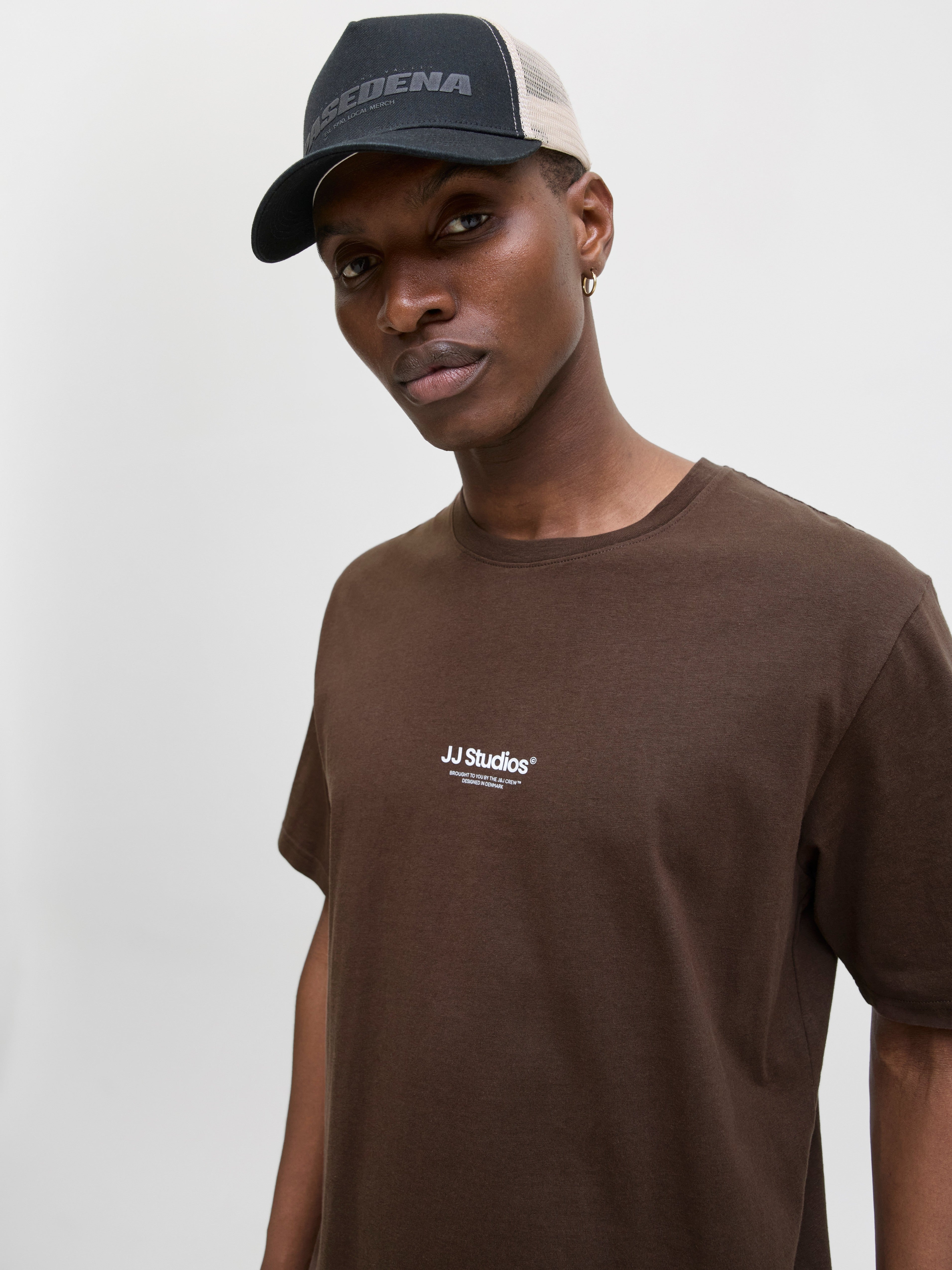 JACK & JONES JJESOHO tee crew neck in delicioso - Image 7