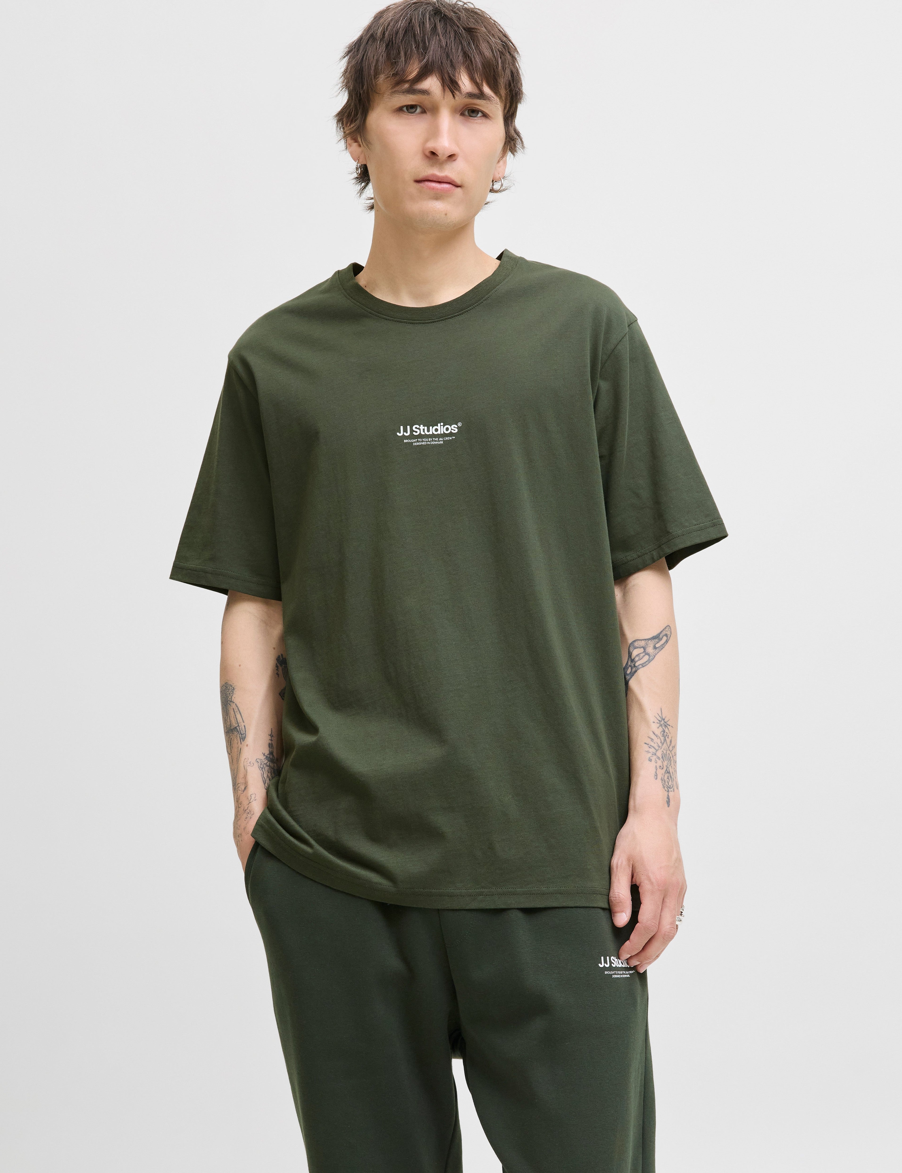 JACK & JONES JJESOHO tee crew neck in duffel bag - Image 1