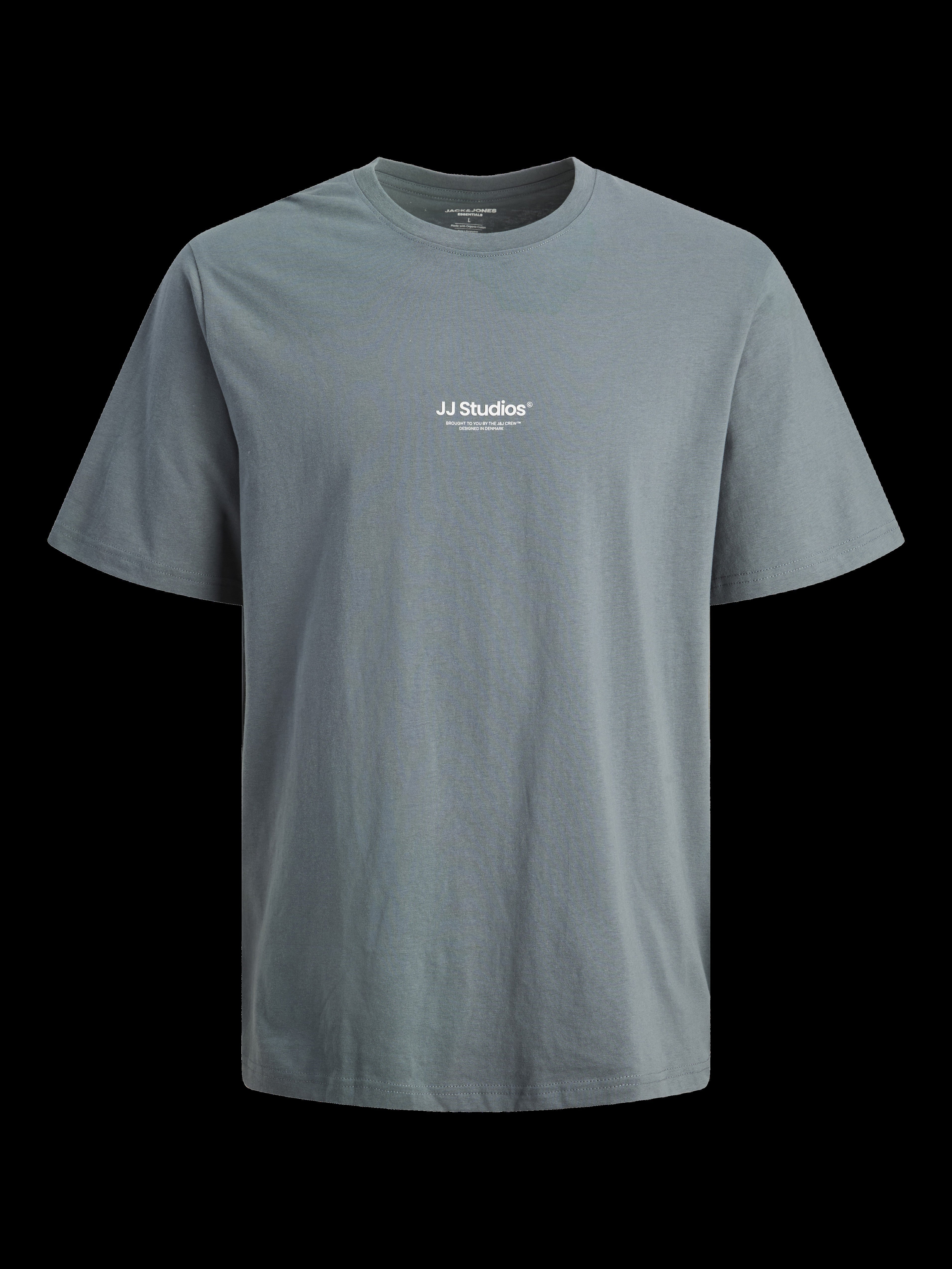 JACK & JONES JJESOHO tee crew neck in stormy weather - Image 3