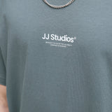 JACK & JONES JJESOHO tee crew neck in stormy weather - Image 6