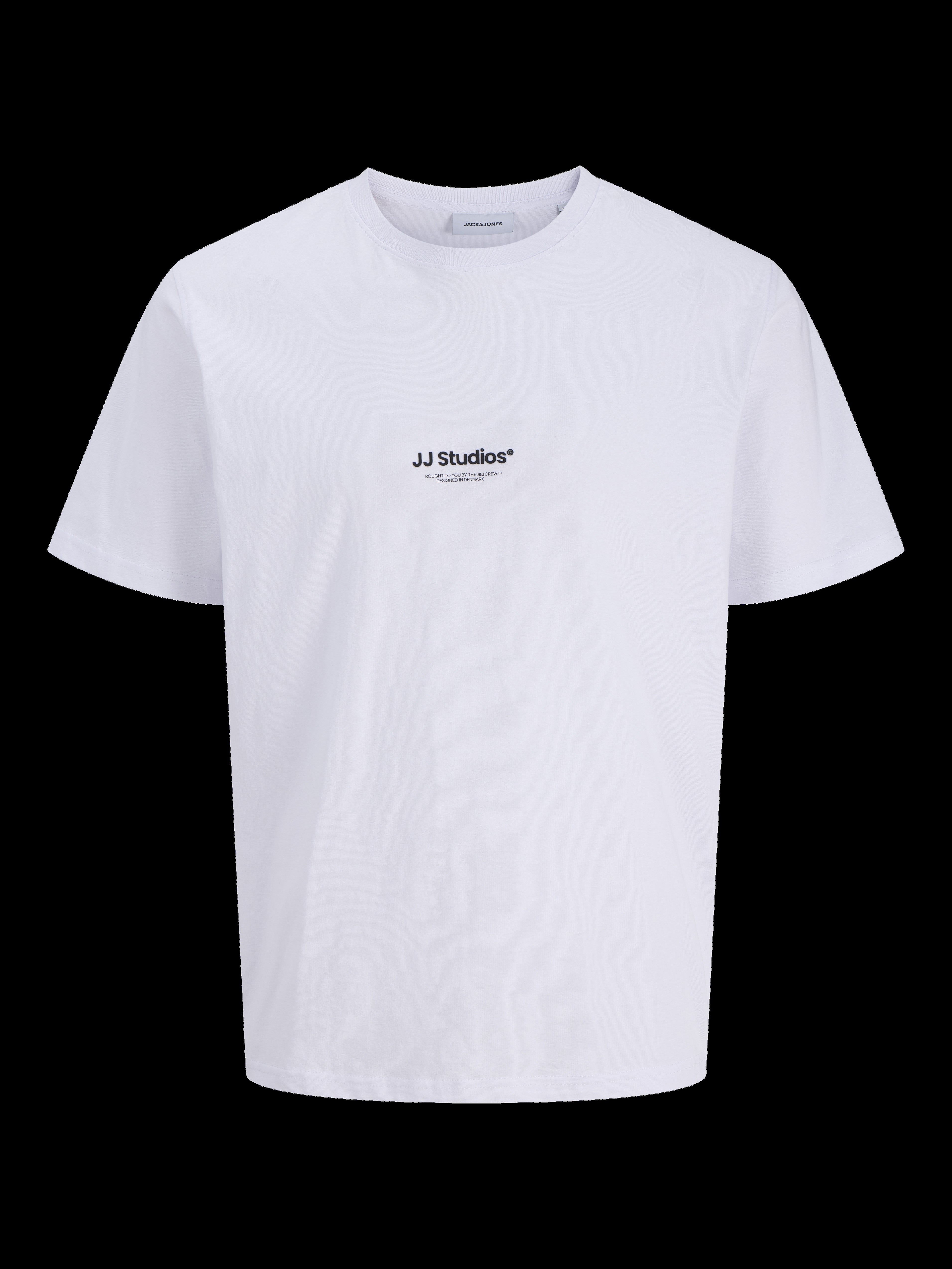 JACK & JONES JJESOHO tee crew neck in moonbeam - Image 3