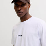 JACK & JONES JJESOHO tee crew neck in white - Image 8