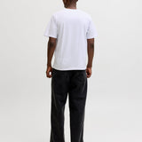 JACK & JONES JJESOHO tee crew neck in white - Image 2