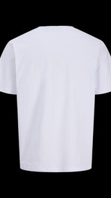 JACK & JONES JJESOHO tee crew neck in moonbeam - Image 4