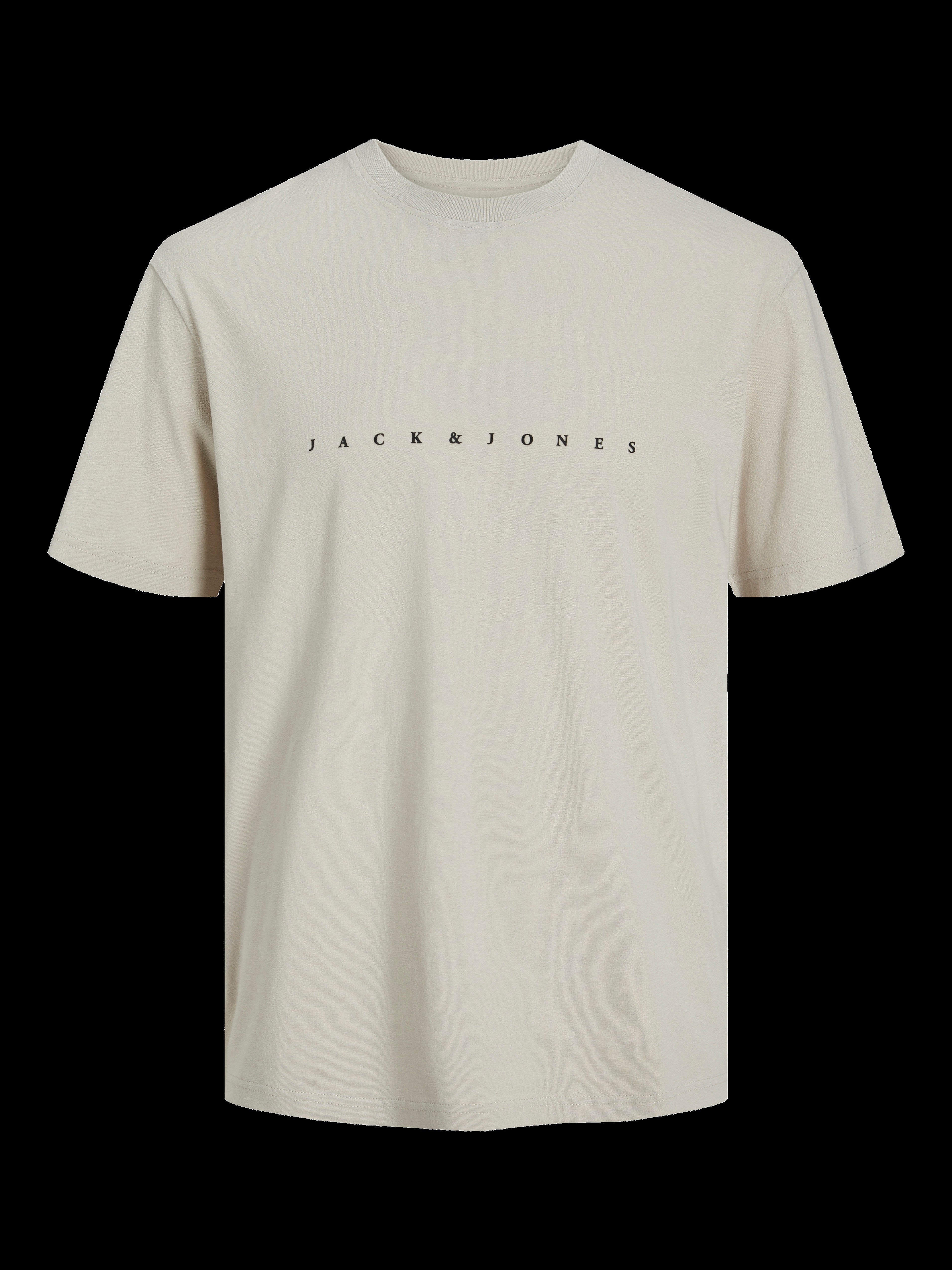 JACK & JONES JJESTAR tee in moonbeam - Image 3