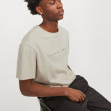 JACK & JONES JJESTAR tee in moonbeam - Image 8
