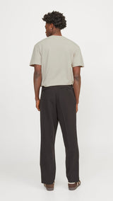 JACK & JONES JJESTAR tee in moonbeam - Image 2