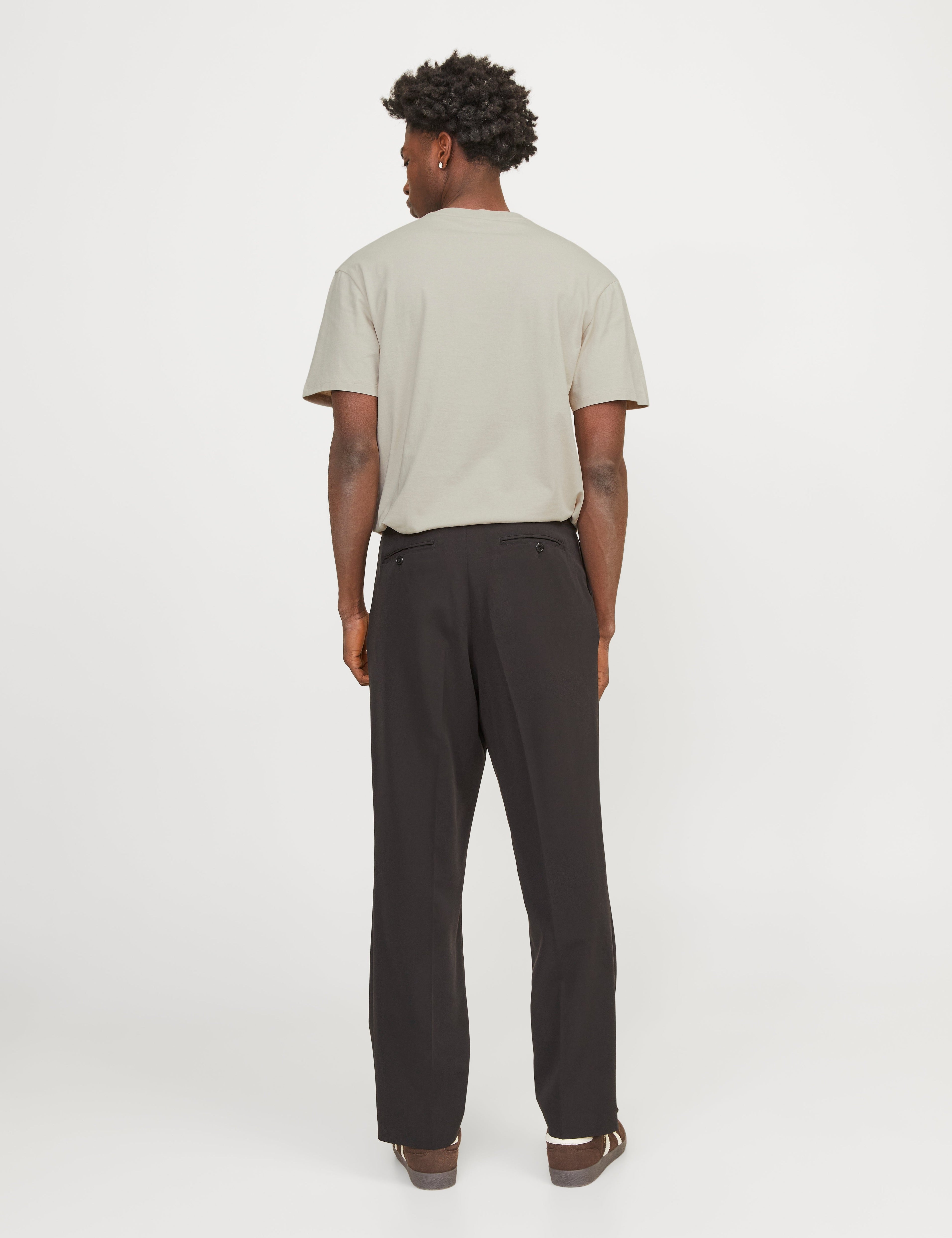 JACK & JONES JJESTAR tee in moonbeam - Image 2