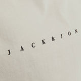 JACK & JONES JJESTAR tee in moonbeam - Image 6