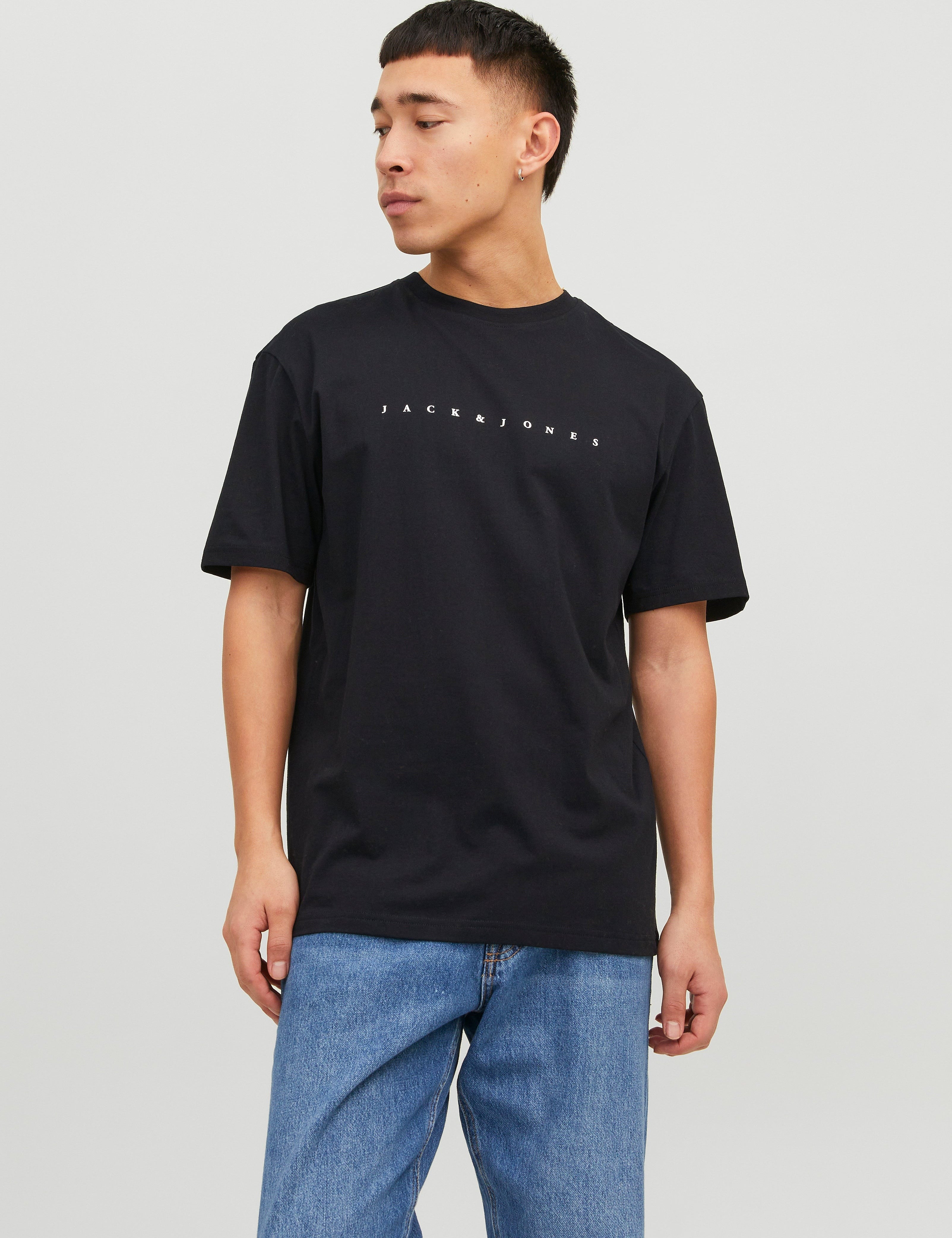 JACK & JONES JJESTAR tee in canteen - Image 1