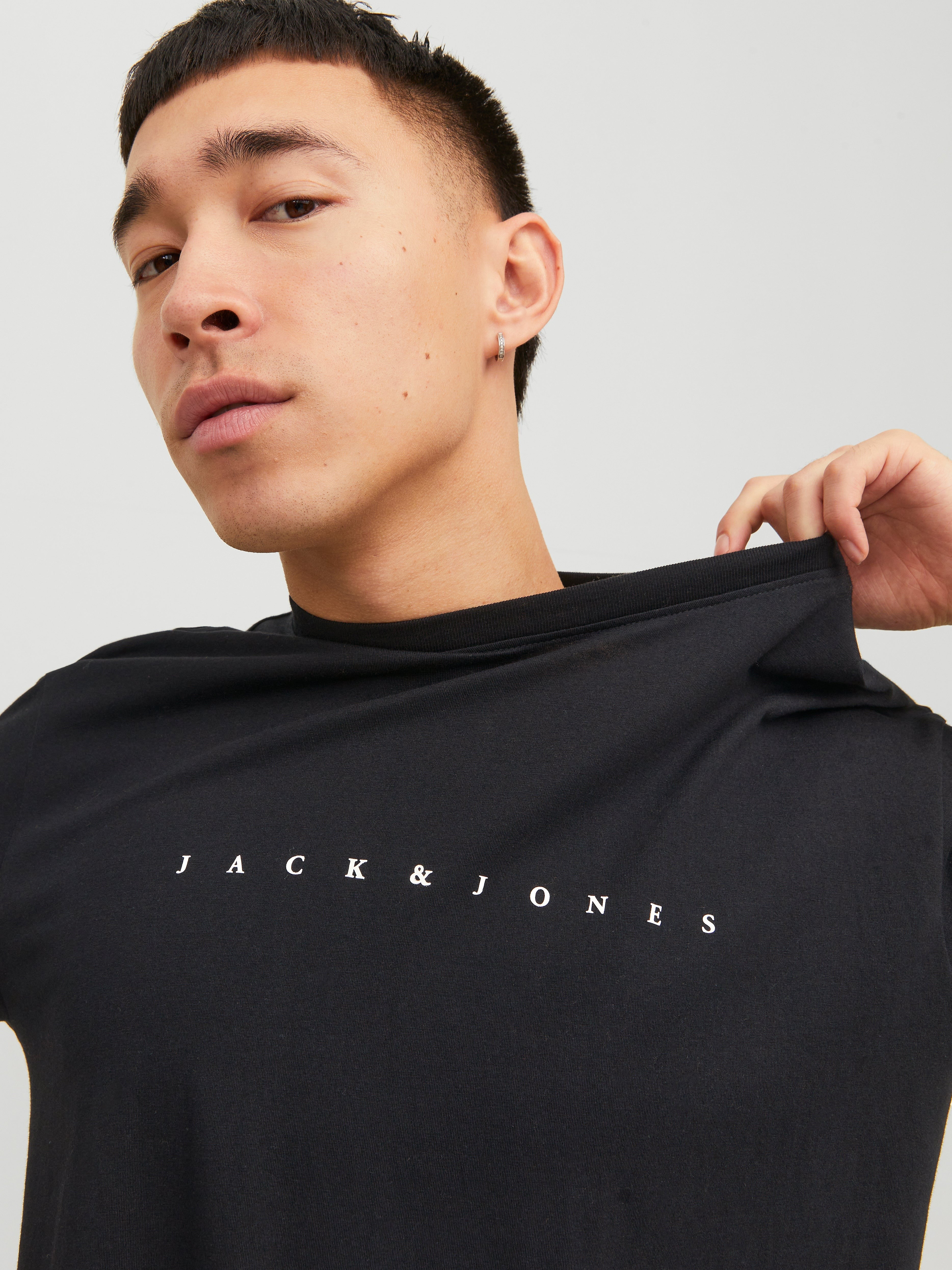 JACK & JONES JJESTAR tee in oceanview - Image 8