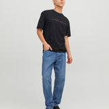 JACK & JONES JJESTAR tee in oceanview - Image 5