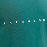 JACK & JONES JJESTAR tee in deep teal - Image 6