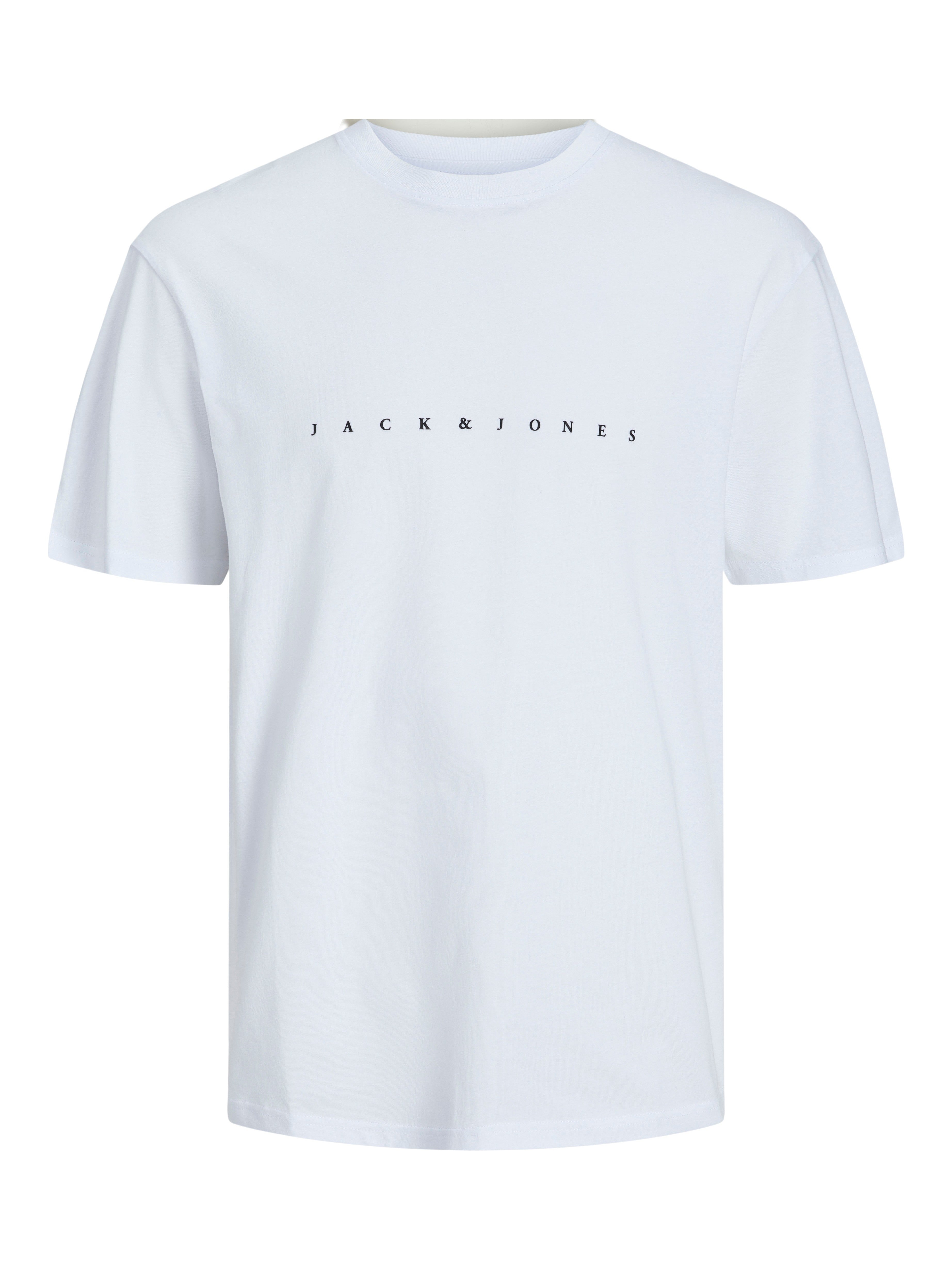 JACK & JONES JJESTAR tee in white - Image 3