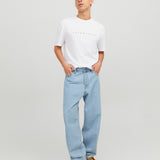 JACK & JONES JJESTAR tee in white - Image 4