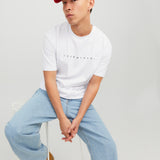 JACK & JONES JJESTAR tee in white - Image 7