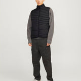 JACK & JONES JJESTATE packable collar - black