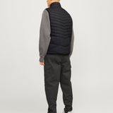 JACK & JONES JJESTATE packable collar - black