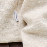JACK & JONES JJESUMMER knit crew neck - string w. white