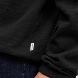 JACK & JONES JJESUMMER knit crew neck - black