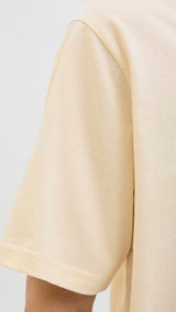 JACK & JONES JJHAYATO tee crew neck in antique white - Image 6