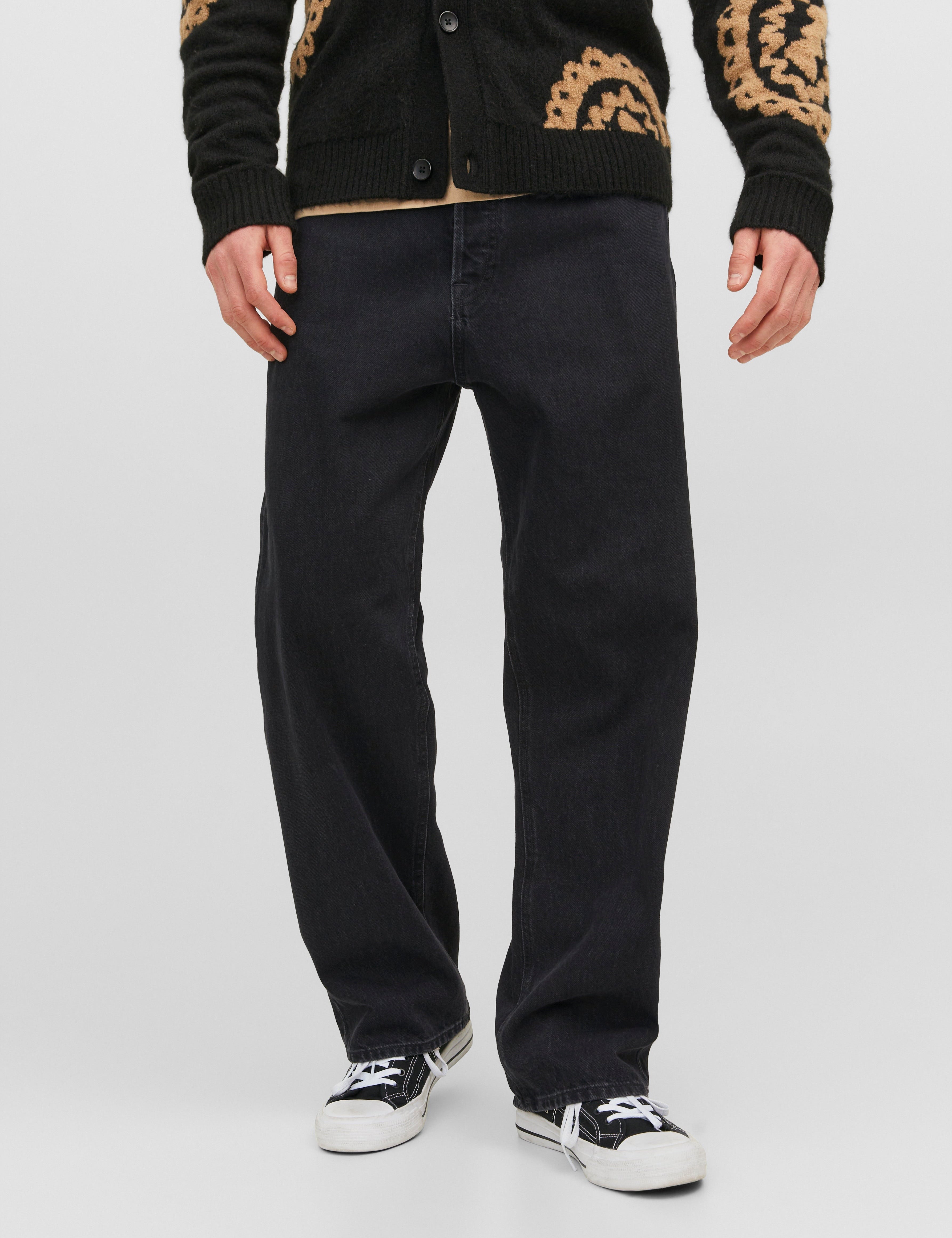 JACK & JONES JJIALEX jjoriginal in black denim - Image 1