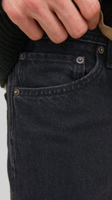 JACK & JONES JJIALEX jjoriginal in black denim - Image 7