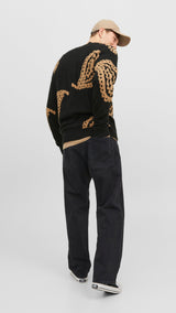 JACK & JONES JJIALEX jjoriginal in black denim - Image 2